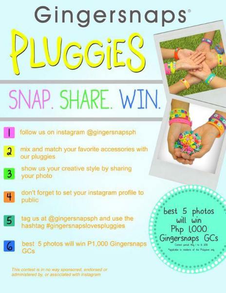 Gingersnaps Pluggies Contest